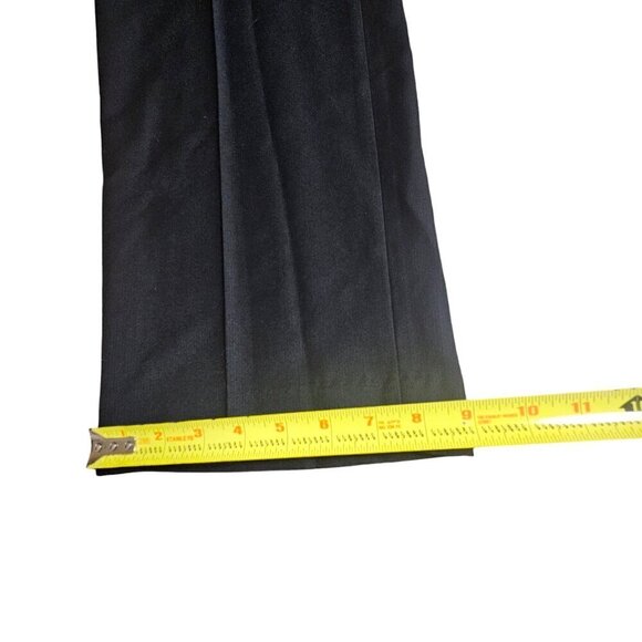 J. Ferrar Modern Fit Flat Front‎ Dress Pants Straight Leg Black Mens 34x30 NWT - Picture 13 of 13
